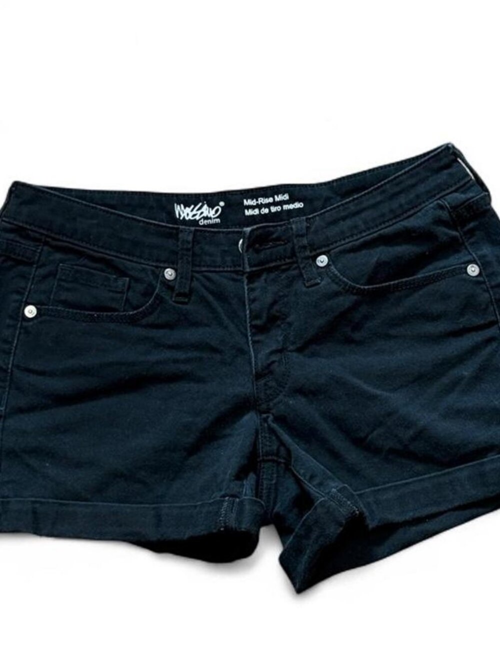 Mossimo Black Cotton-Spandex Shorts 4